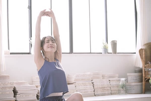 痛みがなくなってすっきりした女性